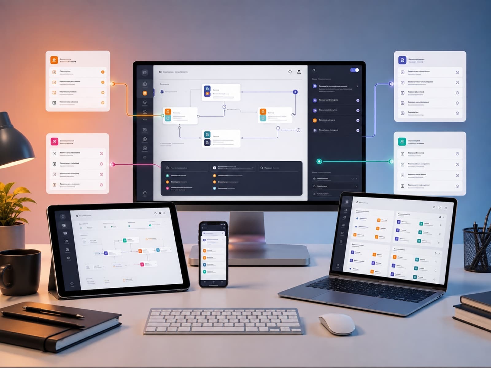 Business Automation System system visual