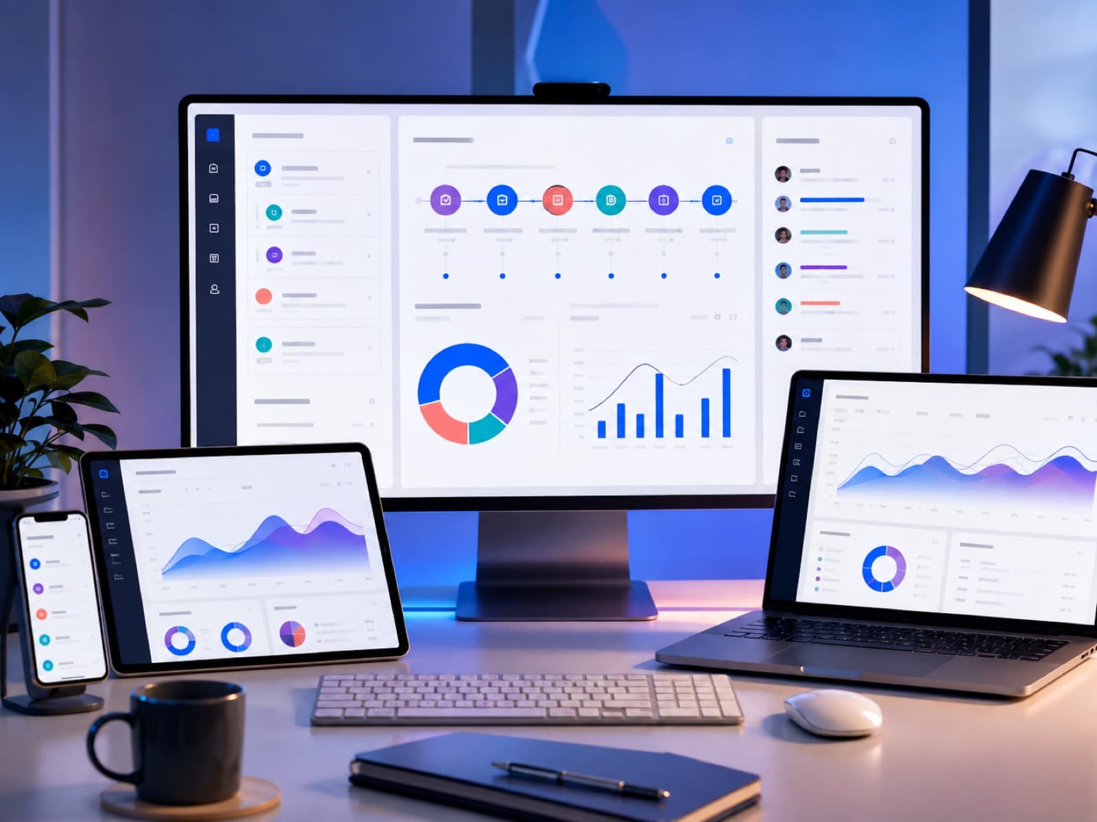 SaaS Platform system visual